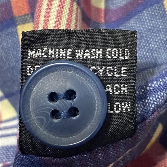 Members Only Men's Vintage Blue Plaid Lining Outdoor Gorpcore Jacket Size L - Picture 10 of 11